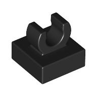 Tile Special 1 x 1 with Clip with Rounded Edges