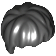 Minifig Hair Short Tousled