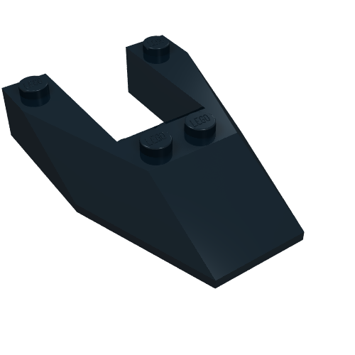 Wedge 6 x 4 Cutout [No Stud Notches]