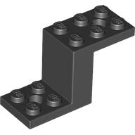 Bracket 5 x 2 x 2 1/3 with Inside Stud Holder