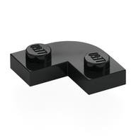 Plate Round Corner 2 x 2 with 1 x 1 Cutout