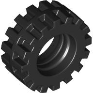 Tyre Offset Tread Small with Band around Center of Tread