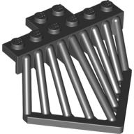Plate Special 2 x 6 with Sloped Bars [Cow Catcher]
