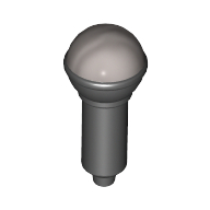 Musical Instrument Microphone with Silver Top Half Screen Print