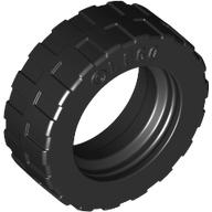 Tyre 17.5 x 6 with Shallow Staggered Treads and Middle Band