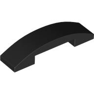 Slope Curved 4 x 1 Double No Studs