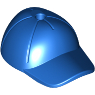 Hat / Cap Short Curved Bill with Seams and Hole on Top