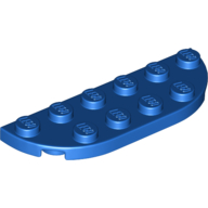 Plate Round Corner 2 x 6 Double