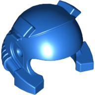 Minifig Helmet with Breathing Apparatus and Headlights
