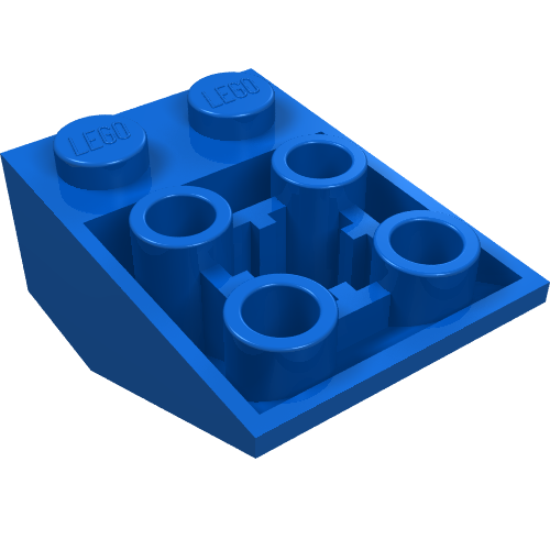 Slope Inverted 33° 3 x 2 [Connections between Studs]