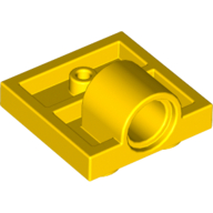 Plate Special 2 x  2 with 1 Pin Hole [Complete Underside Rib]