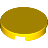 Tile Round 2 x 2 with Bottom Stud Holder