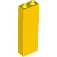 Brick 1 x 2 x 5 with Blocked Open Studs and Bottom Stud Holder with Asymmetric Ridges