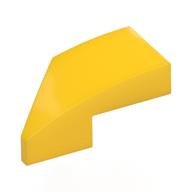 Brick Wedged, Curved 2 x 1 with Stud Notch Right