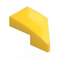 Brick Wedged, Curved 2 x 1 with Stud Notch Left