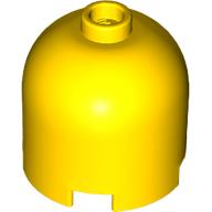 Brick Round 2 x 2 x 1 2/3 Dome Top [Blocked Open Stud]