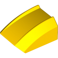 Slope Curved 2 x 2 Lip, No Studs