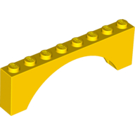 Brick Arch 1 x 8 x 2