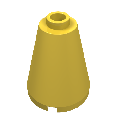 Cone 2 x 2 x 2 [Blocked Open Stud]
