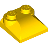 Brick Curved 2 x 2 x 2/3 Two Studs, Curved Slope End
