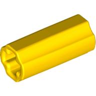 Technic Axle Connector Smooth [with x Hole + Orientation]