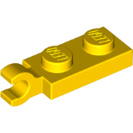 Plate Special 1 x 2 with Clip Horizontal on End