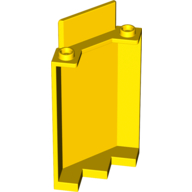 Panel 3 x 3 x 6 Corner Wall without Bottom Indentations