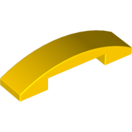 Slope Curved 4 x 1 Double No Studs