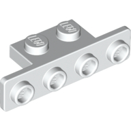 Bracket 1 x 2 - 1 x 4 [Rounded Corners]