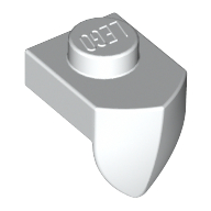 Plate Special 1 x 1 with Vertical Tooth