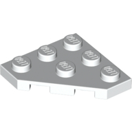 Wedge Plate 3 x 3 Cut Corner