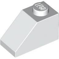 Slope 45° 2 x 1 with Bottom Pin