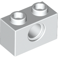 Technic Brick 1 x 2 [1 Pin Hole]