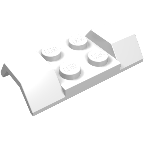 Mudguard 2 x 4 [Smooth]