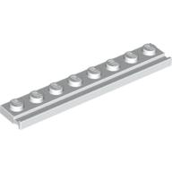 Plate Special 1 x 8 with Door Rail