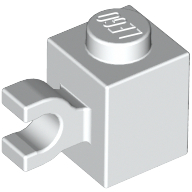 Brick Special 1 x 1 with Clip Horizontal