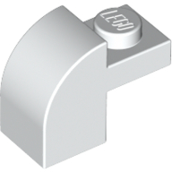Brick Curved 1 x 2 x 1 1/3 with Curved Top