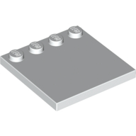 Plate Special 4 x 4 with Studs on One Edge [Plain]