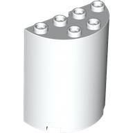 Cylinder Half 2 x 4 x 4