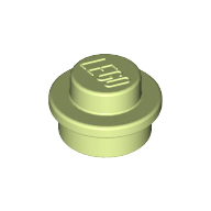 Plate Round 1 x 1 with Solid Stud