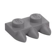 Plate Special 1 x 2 with Three Teeth [Tri-Tooth]