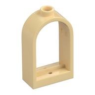 Window 1 x 2 x 2 2/3 with Rounded Top