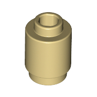 Brick Round 1 x 1 Open Stud