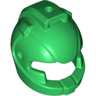 Minifig Helmet Space with Air Intakes and Hole on Top
