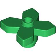 Plant Flower 2 x 2 Leaves - Angular