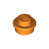 Plate Round 1 x 1 with Solid Stud