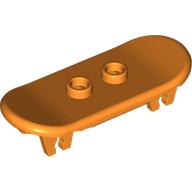Minifig Skateboard with Trolley Wheel Holders