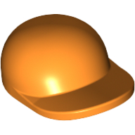 Minifig Cap Short Curved Peak
