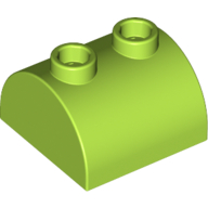 Brick Curved 2 x 2 with Two Top Studs