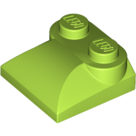 Brick Curved 2 x 2 x 2/3 Two Studs, Curved Slope End